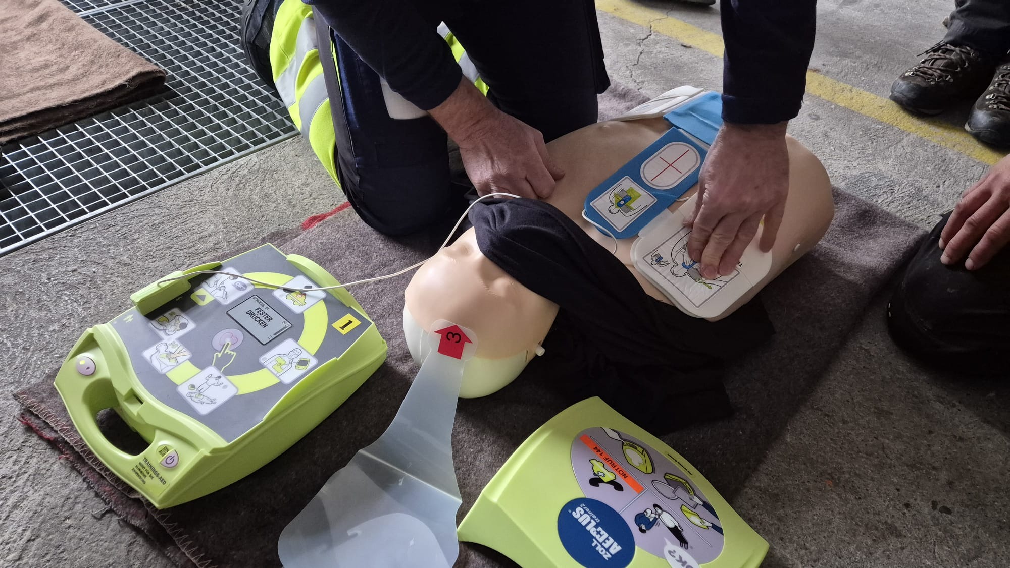 Gut vorbereitet für den Ernstfall – Nothilfekurs für die gesamte Belegschaft